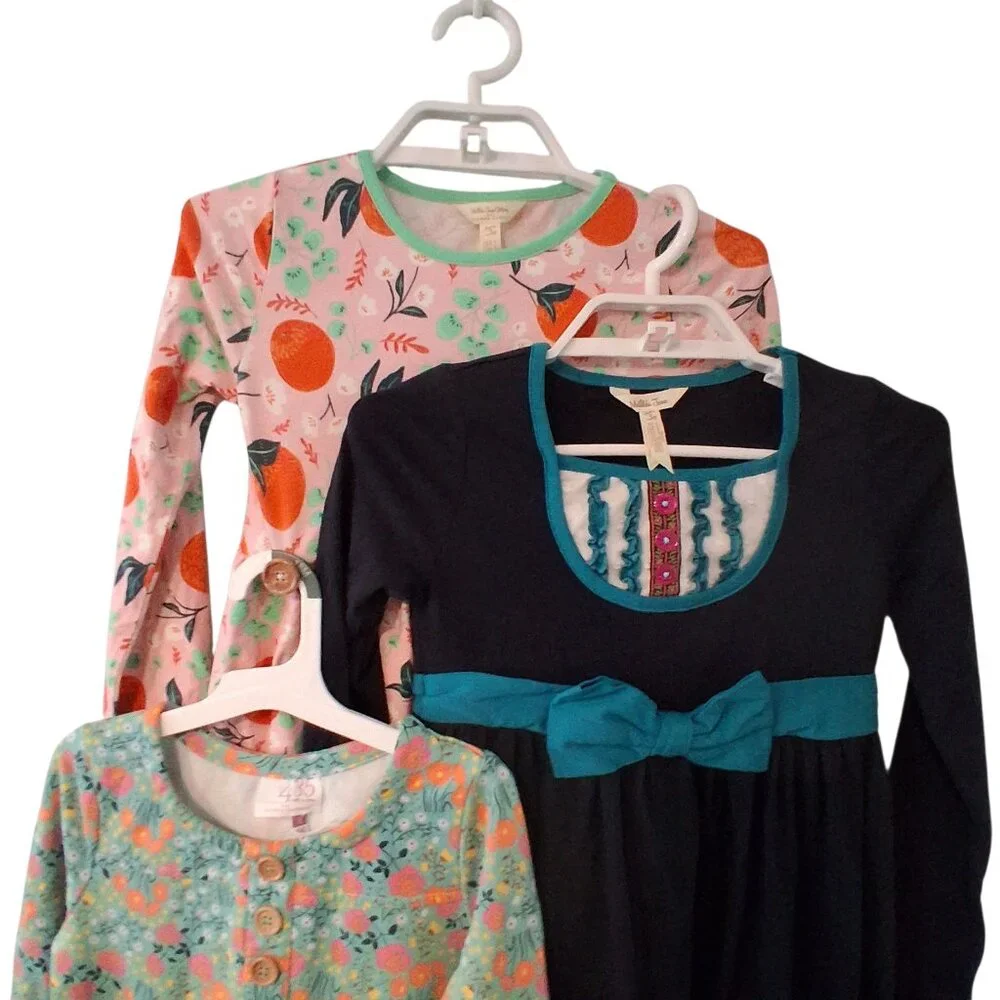 Matilda Jane 3 dresses dress girls 8 Joanna Gaines Back to School knit